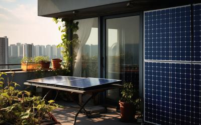 Bild Artikel Energiegewinnung Balkonkraftwerk Solaranlage